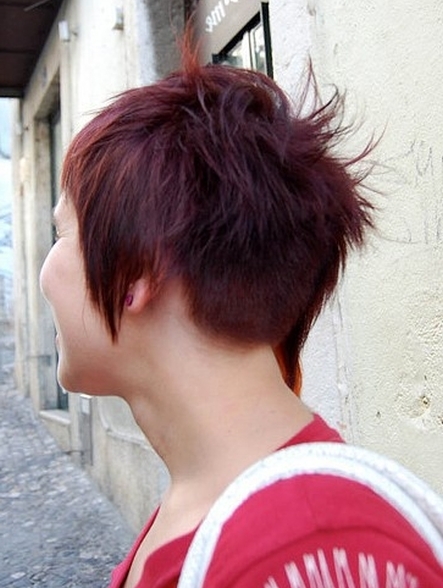 cieniowane fryzury krótkie uczesanie damskie zdjęcie numer 45A